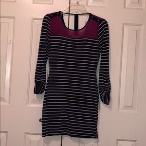 Blu Pepper Stripped Dress